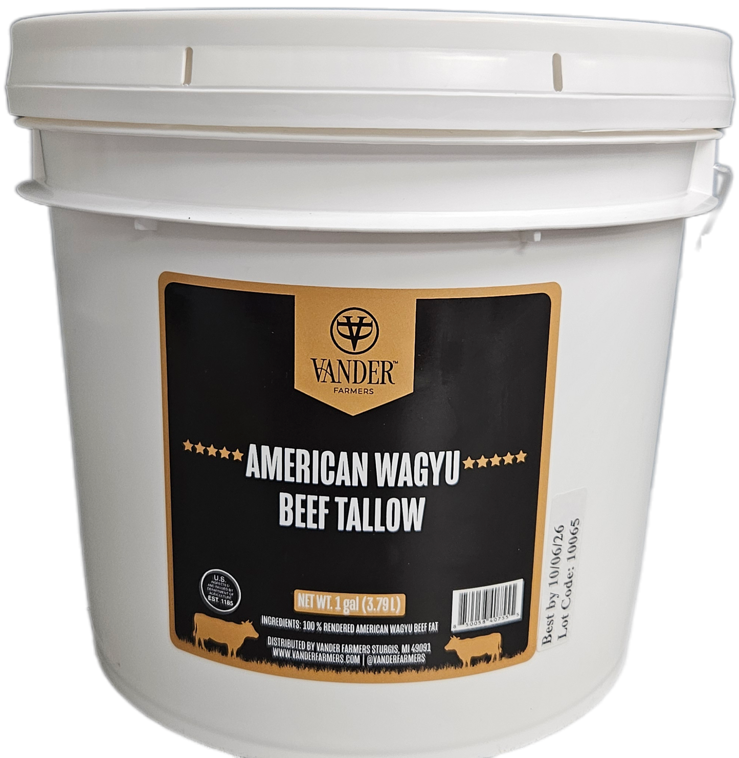 Wagyu Beef Tallow - 1 Gallon