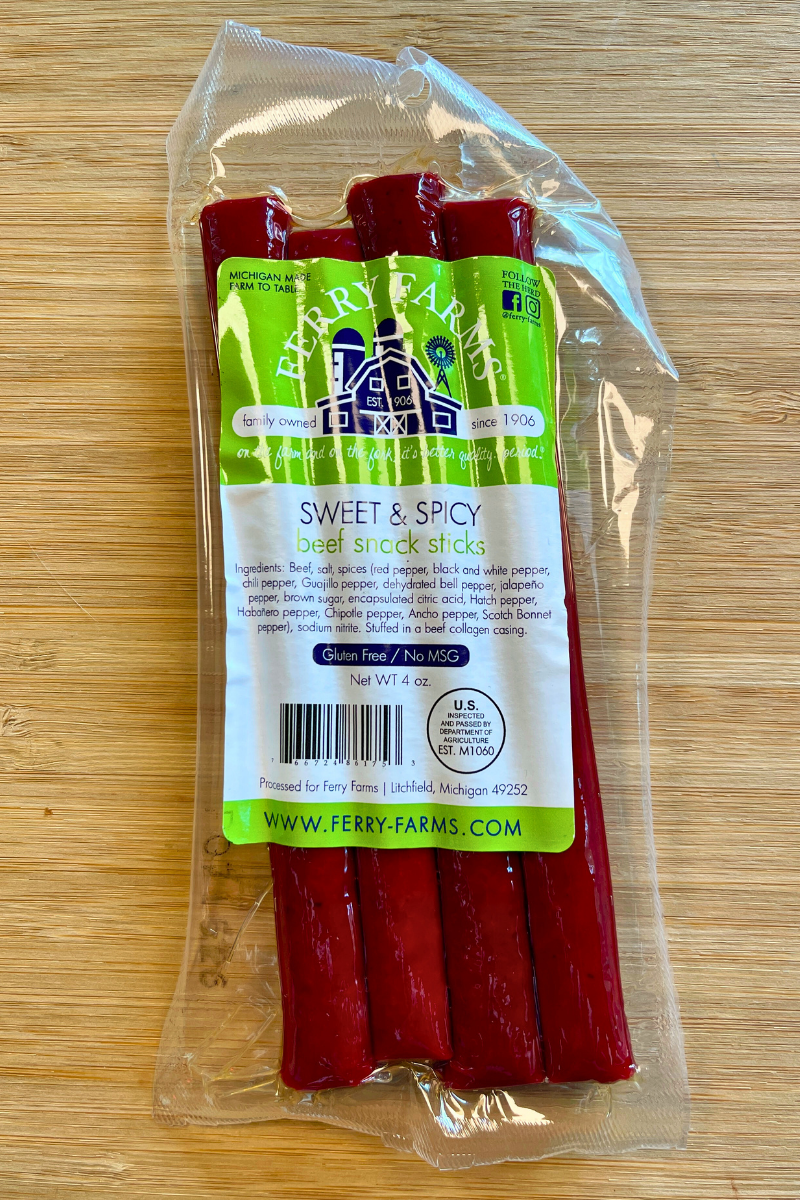 Sweet & Spicy Beef Snack Sticks (4 oz Pack)
