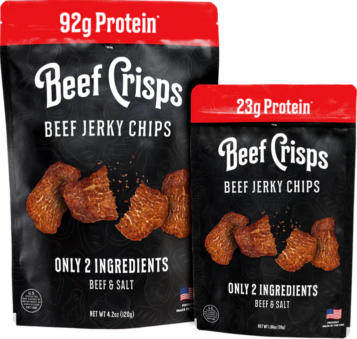 Beef Crisps - Big Bag 4.2oz