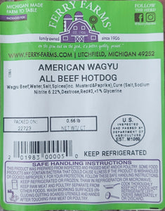 Wagyu Hotdogs