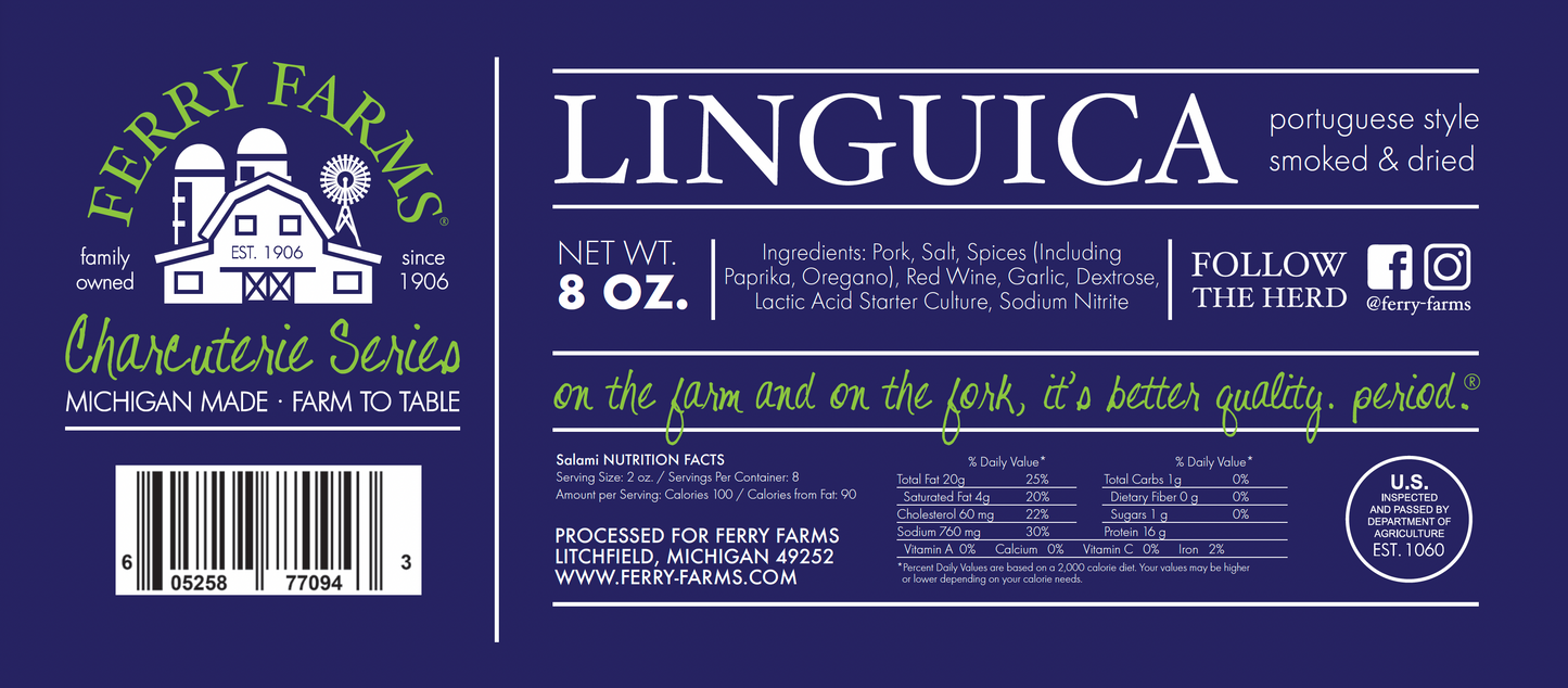 Linguica Sausage
