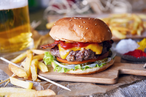 Grilling Burger Patties - (4) 1/4# Patties