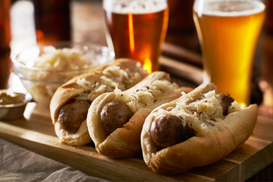 Pork Imperial Märzen Beer Bratwurst