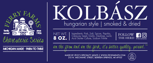 Kolbasz Sausage - 8 oz.