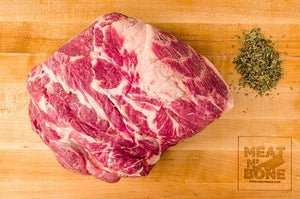Bone-in Pork Shoulder/Pork Butt (Approx 3 lbs.)